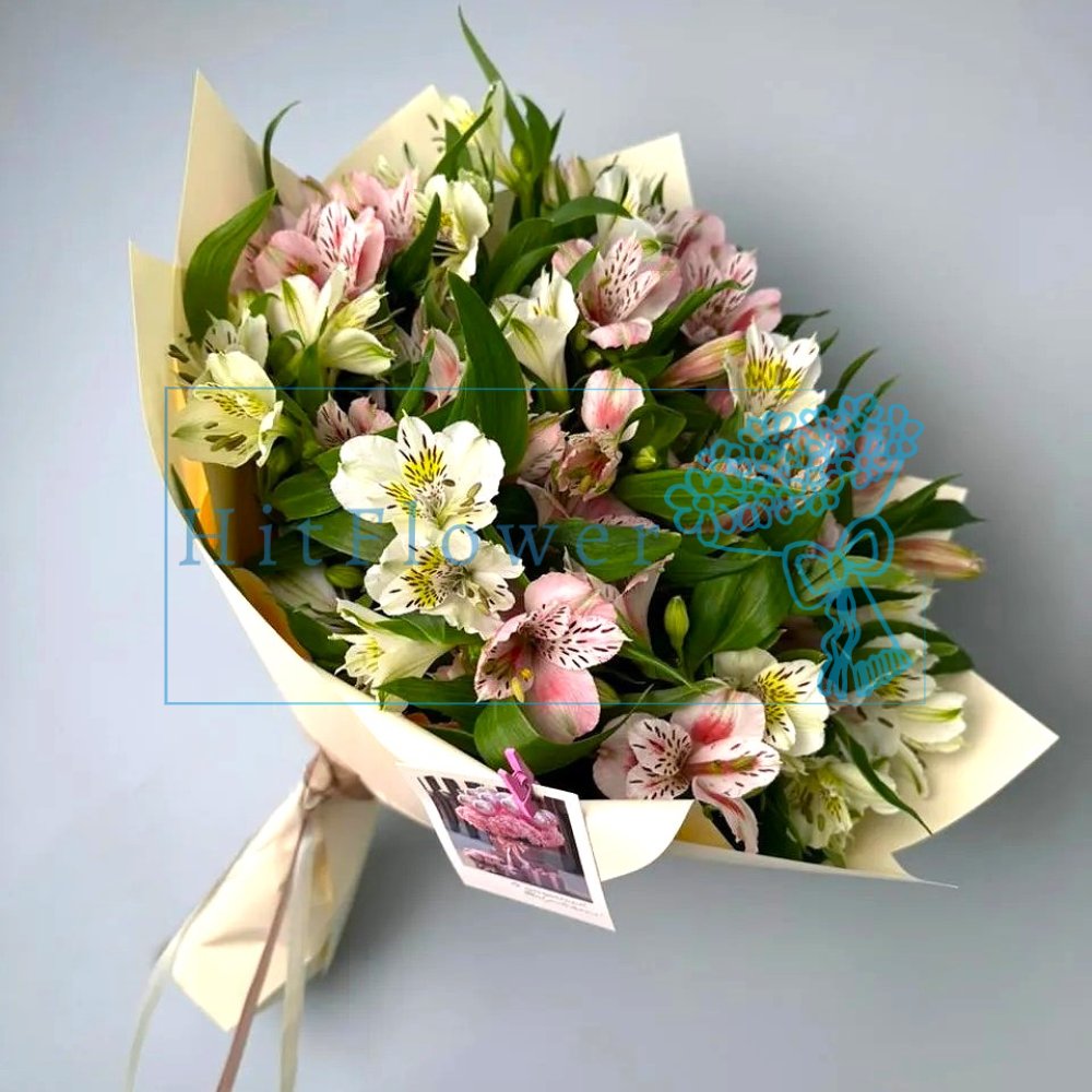 Букет цветов из: Альстромерии